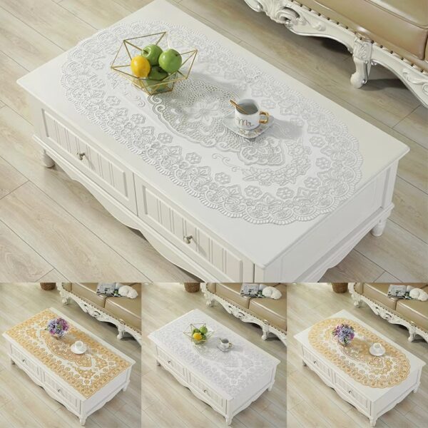 Rectangle PVC Place Mat for Coffee & Dining Table - Image 3