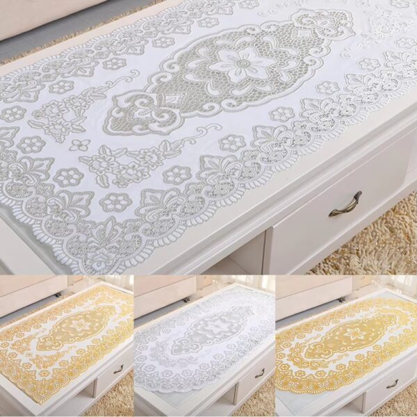 Rectangle PVC Place Mat for Coffee & Dining Table - Image 2