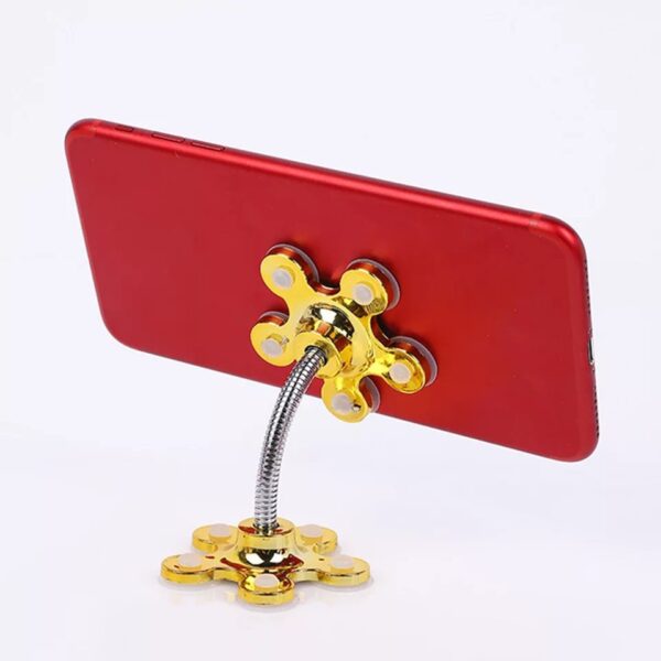 Phone Holder Non Slip Rotatable Suction Cup Double Sided Stable Stand Universal Multi Angle Magic Mounts Home Car Office