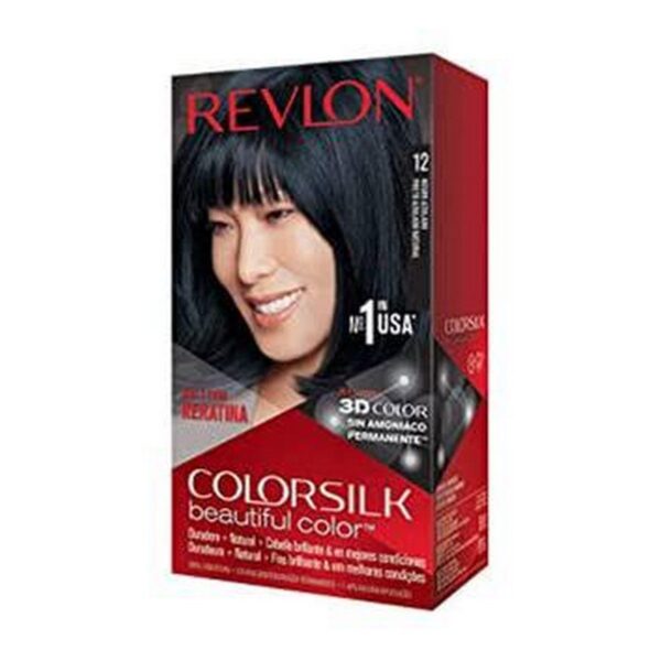 REVLON 12 Natural Blue Black 3D Hair Color