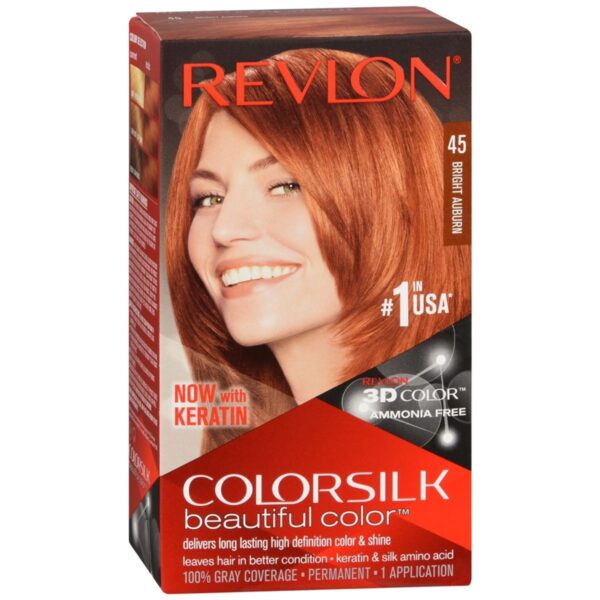 REVLON 45 Bright Auburn 3D Hair Color