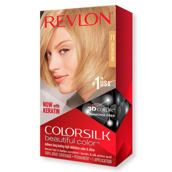 REVLON 71 Golden Blonde 3D Hair Color