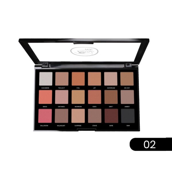 Rivaj UK HD Flawless Eyeshadow Palette 02