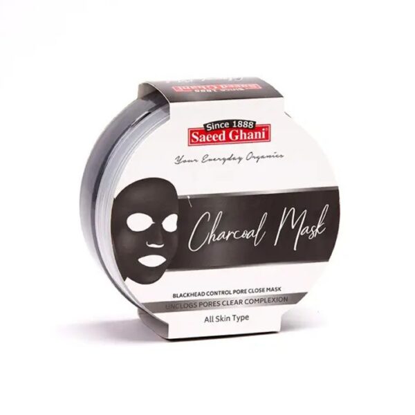 Saeed Ghani Charcoal Mask