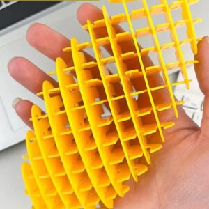 3D Decompression Stretch Mesh Toy