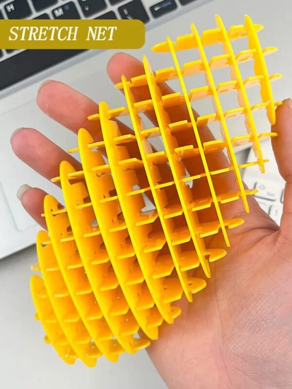 3D Decompression Stretch Mesh Toy