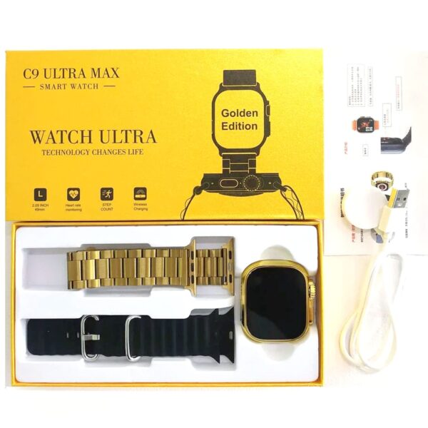 C9 Ultra Max Gold Edition Smartwatch