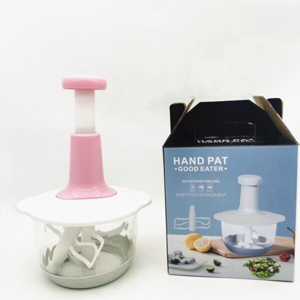 Manual Food Chopper - 2L Multifunctional Vegetable Cutter - Image 6