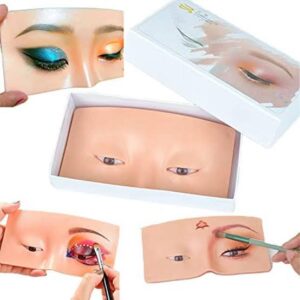 Eye Dummy Makeup Practice Board - Face Eyes Mannequin