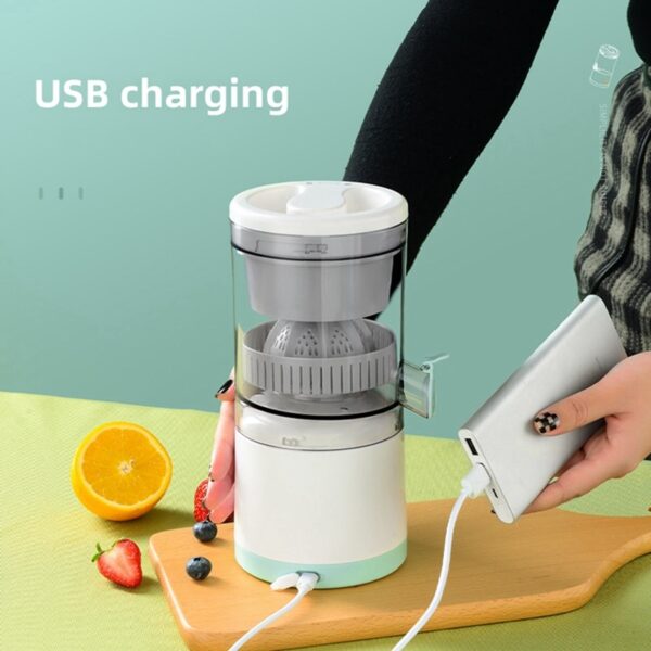 Rechargeable Electric Citrus Juicer - Portable - Image 7