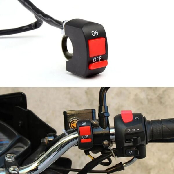 Motorcycle Headlights with Switch - Image 2