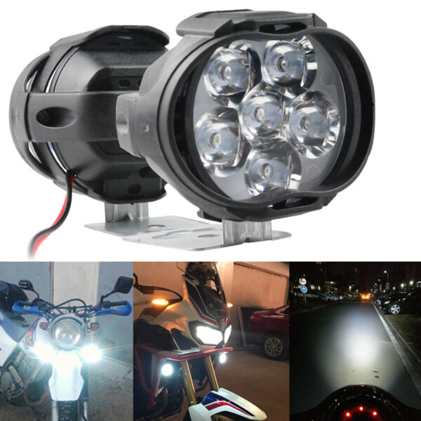 Motorcycle Headlights with Switch - Image 4