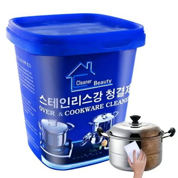 Powerful Stainless Steel Cookware Cleaning Paste - 500g