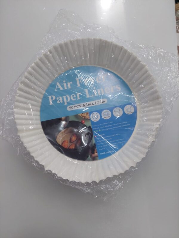 50 Pcs Air Fryer Disposable Paper Liners (Non-Stick) - Image 7