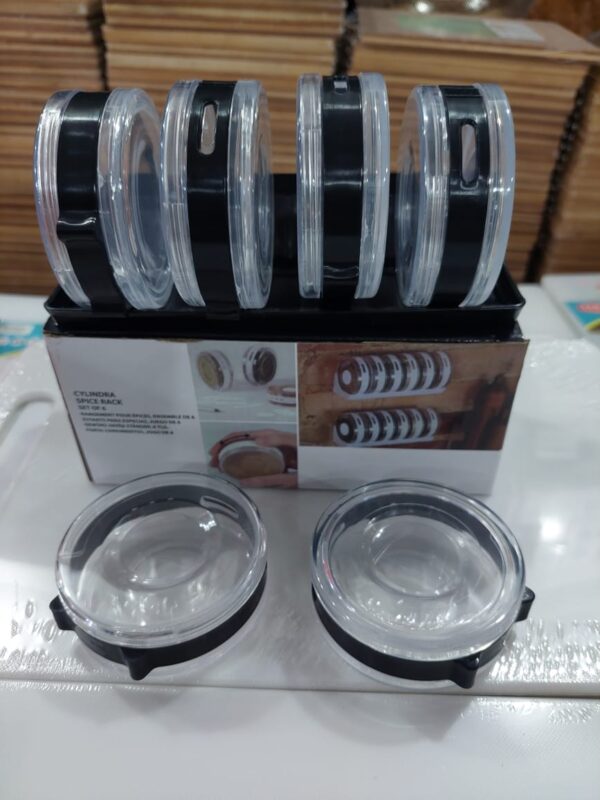 Spice Rack Set with Jars & Containers for Kitchen - Image 2