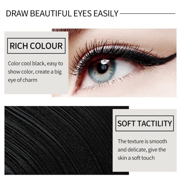 Miss Rose Waterproof Long-Lasting Gel Eyeliner Stick - Image 2