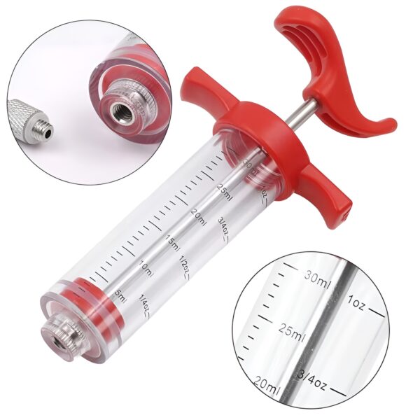 Meat Injector Seasoning Syringe for Turkey & Beef - Image 3