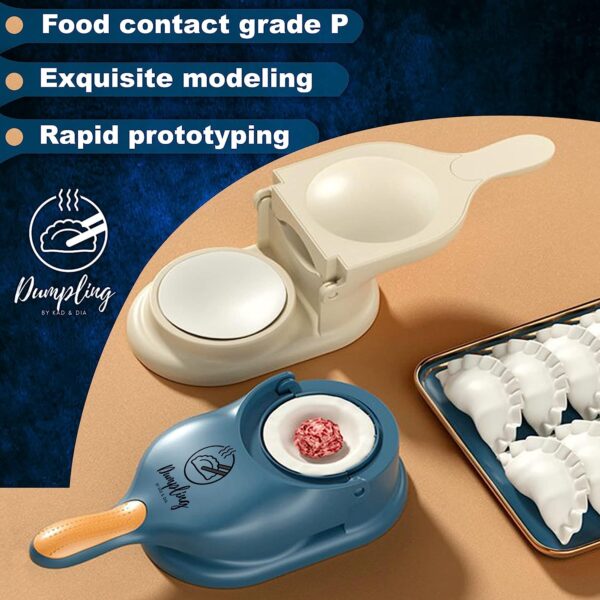 2-in-1 Dumpling Wrapper Maker (Random Color) - Image 4