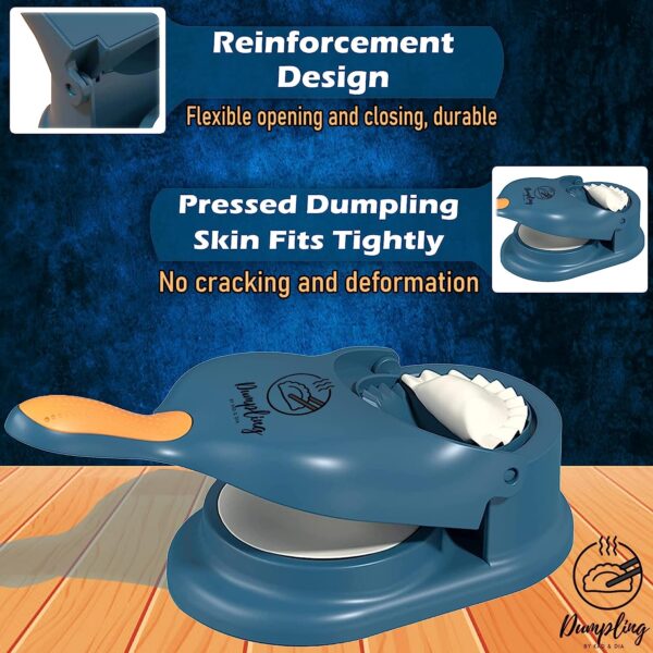 2-in-1 Dumpling Wrapper Maker (Random Color) - Image 3