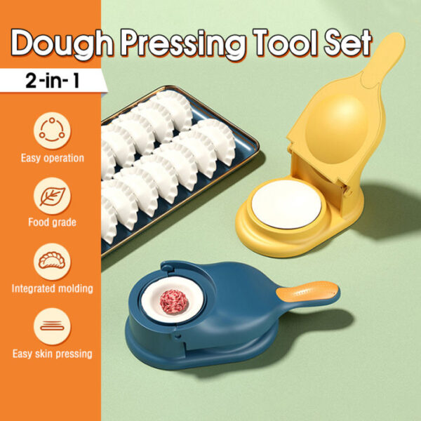 2-in-1 Dumpling Wrapper Maker (Random Color) - Image 2