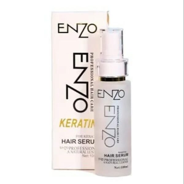 Enzo Keratin Hair Straightening Serum (100ml) - Image 3