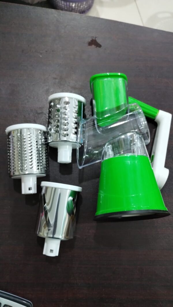 Manual Multifunctional Vegetable Slicer (Random Color) - Image 2