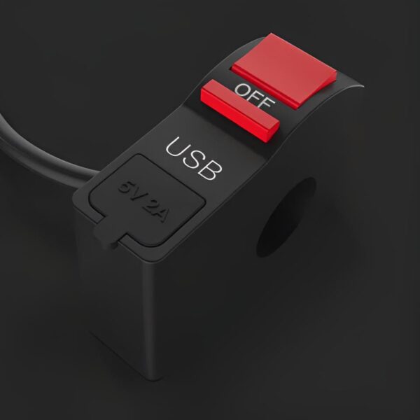 Universal On/Off Switch with USB Port for Bike - Image 5