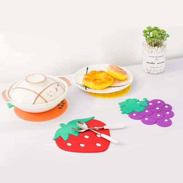 Silicone Fruit Shape Placemat (Random Shape) - Image 4