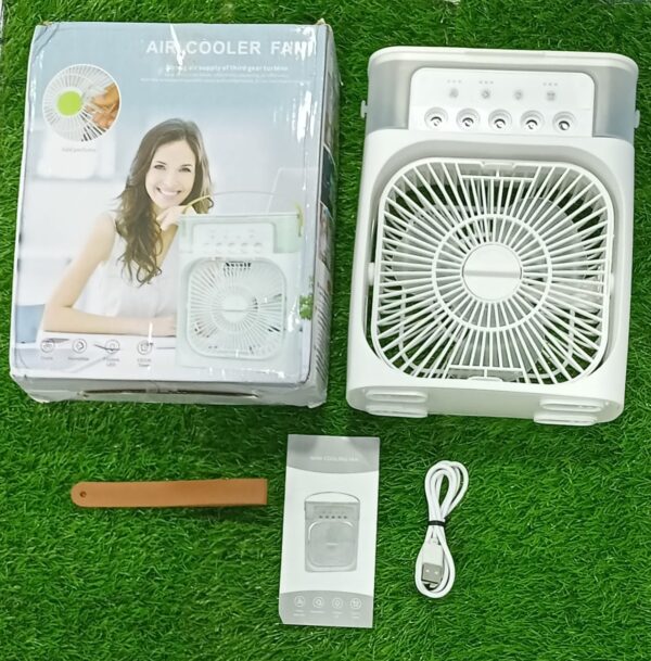 Large Portable USB Air Conditioner Fan (Random Color) - Image 2