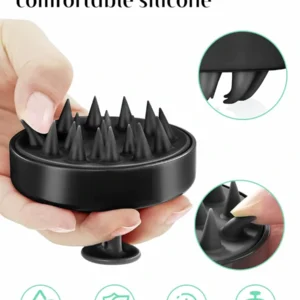 silicone scalp massager