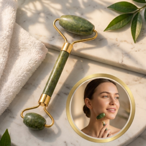 Jade Roller and Gua Sha Set Pakistan